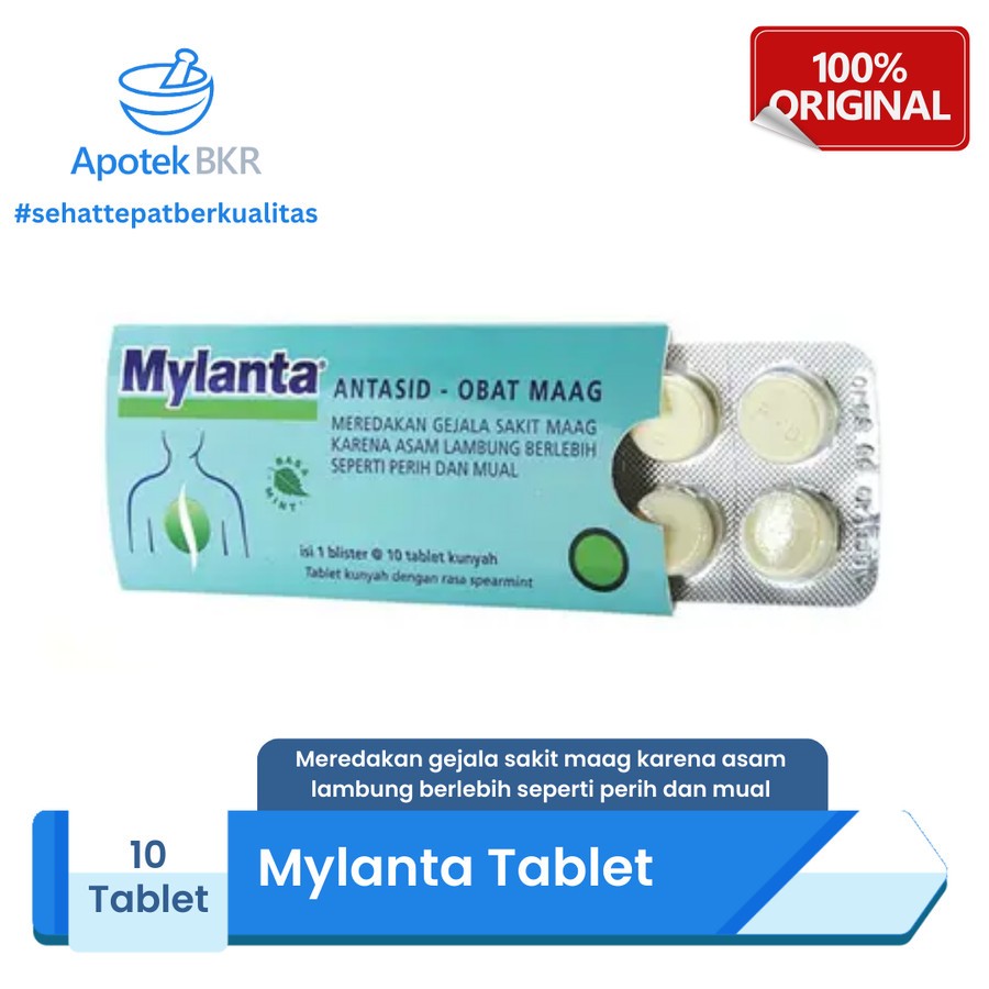 Mylanta Tablet - Obat Sakit Maag