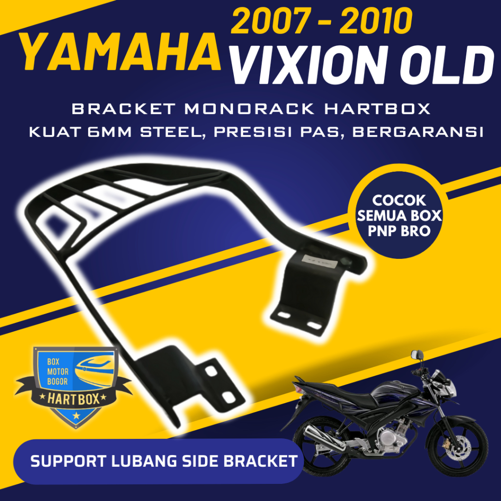 Bracket Monorack Yamaha Vixion Old | Breket Motor Vixion Lama | Braket Vixion Lama | Cocok Untuk Box