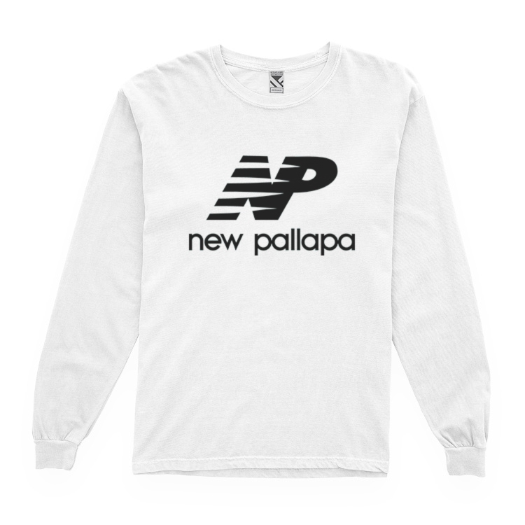 Zerotwentytwo Longsleeve New Palapa White | Kaos Lengan Panjang New Palapa Putih Pria Parodi Pleseta