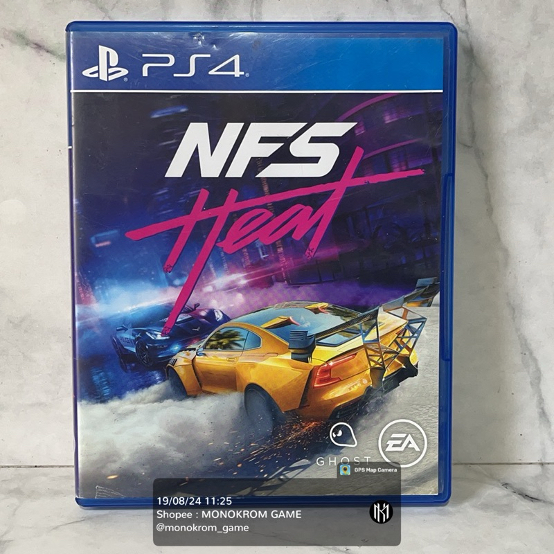 BD KASET PS4 NFS HEAT PLAYSTATION 4 SECOND