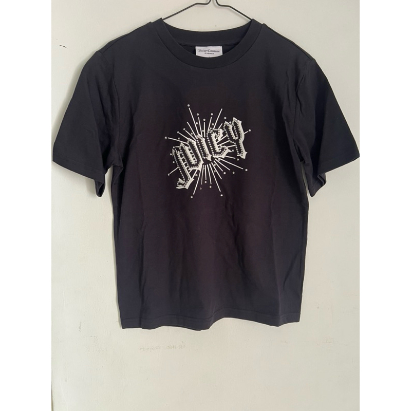 Kaos Juicy Couture size L Black ori