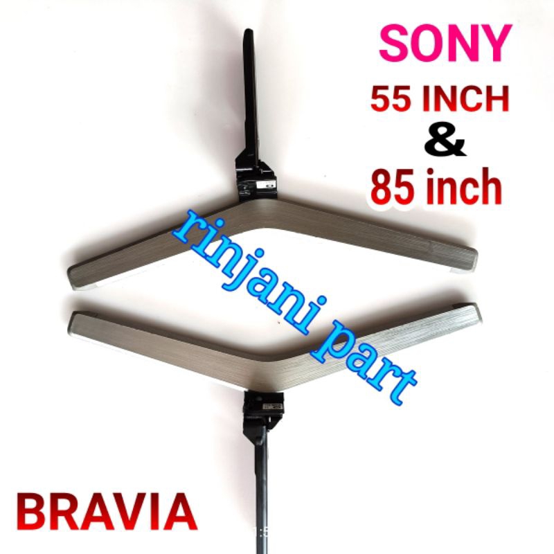 STAND KAKI BRAKET TV LED SONY BRAVIA 55 INCH SAMPAI 80 INCH KD-55X7500H