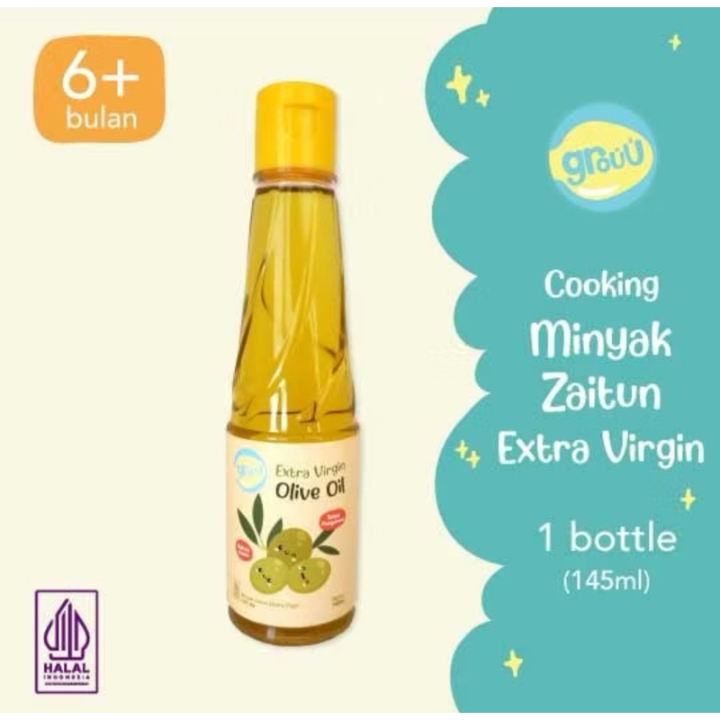 

GROUU OIL MPASI 145ml | VIRGIN OLIVE OIL