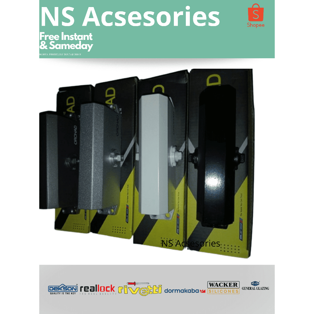 Door Closer Hold Open Orchad / Door Closer Orchad HO / Door Closer HO / Door Closer Bellucci Group