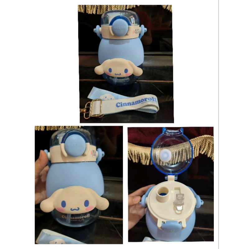 Botol minum cinnamoroll / Botol minum anak cinnamoroll import