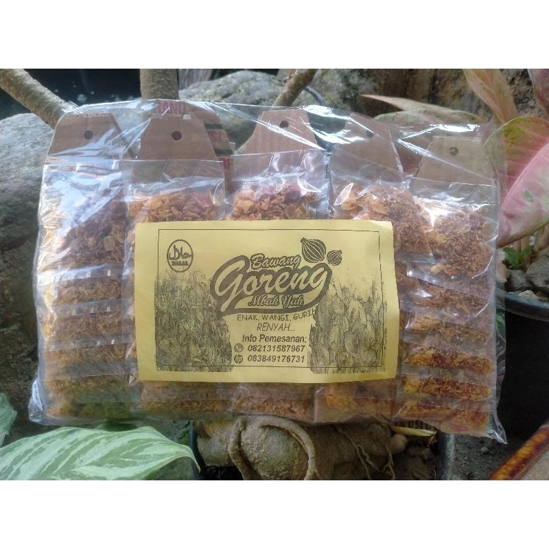 

brambang goreng campur renteng ( harga per pak )