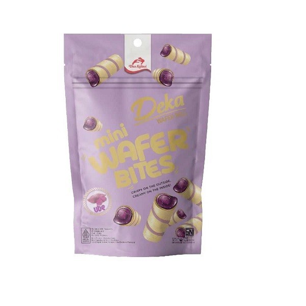 

deka wafer roll mini ube