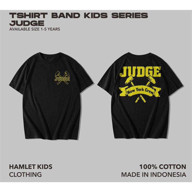 kaos band JUDGE / kaos band anak / kaos anak / kaos baby