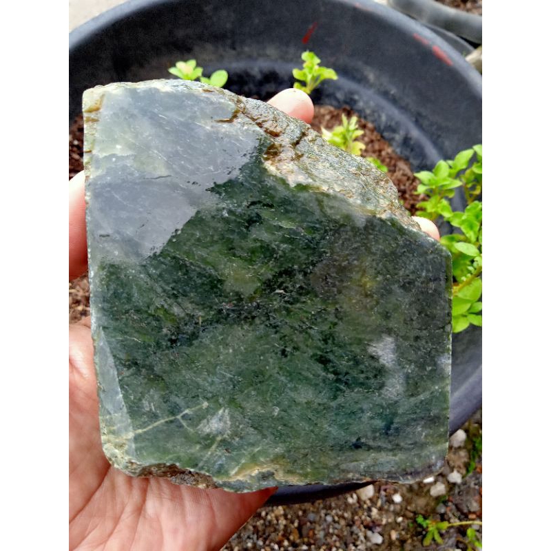 ✅ 700 gr Batu GIOK ACEH - NEPHRITE JADE ( Bahan Batu Akik Natural - bukan bacan obi fire opal kalima