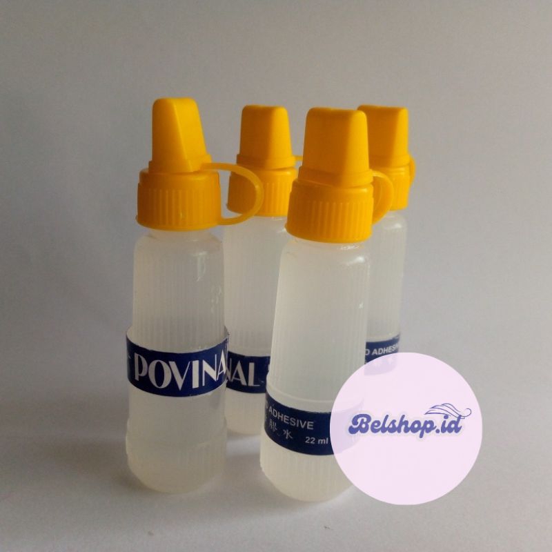 

lem POVINAL 22ml ( lem kertas cair )