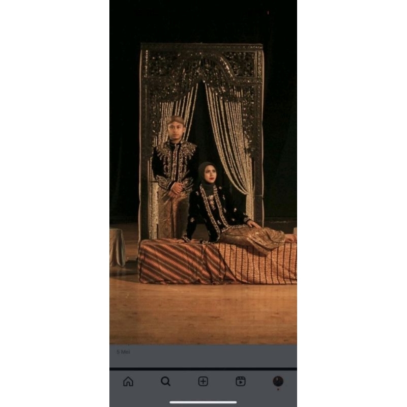 Tirai Melati imitasi mirip asli mewah