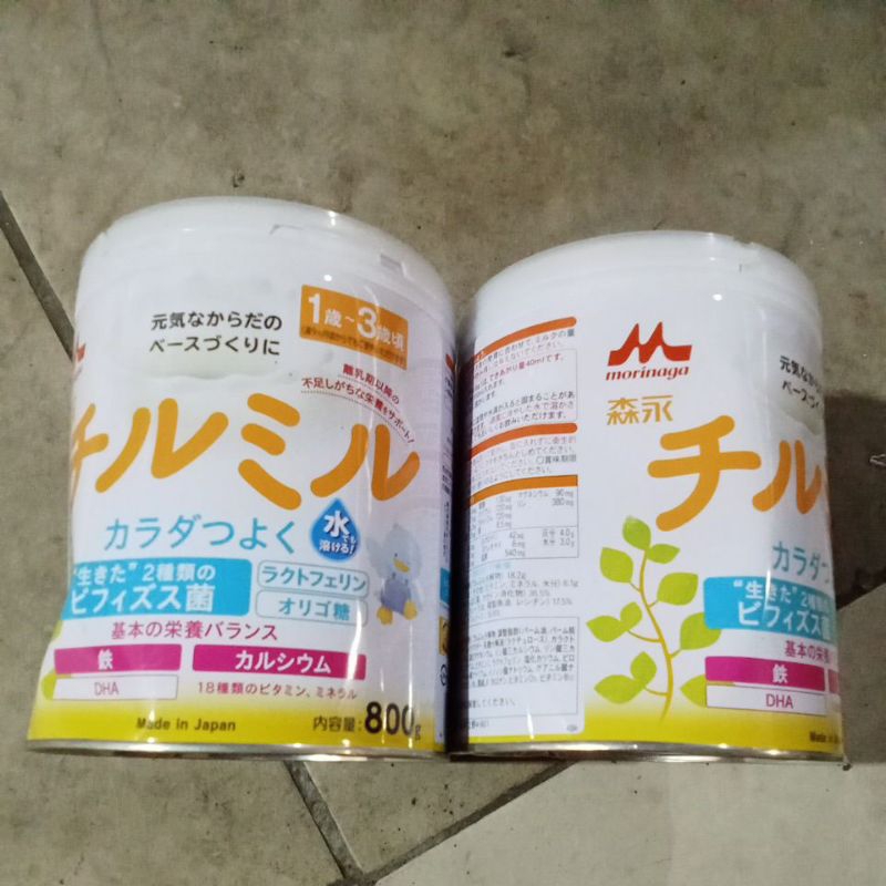 susu formula jepang Morinaga 1-3tahun800gr