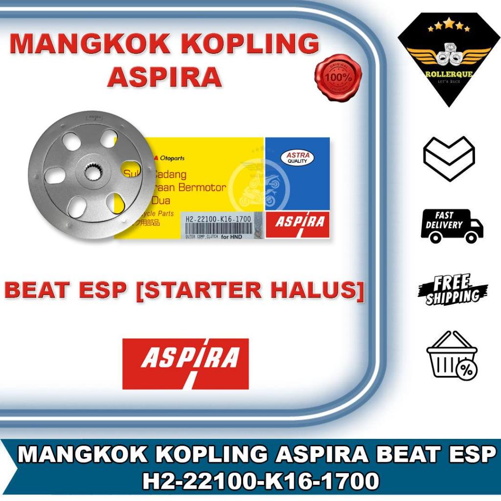 Mangkok Rumah Kampas Ganda kopling Beat Scoopy Spacy Vario Fi ESP POP 110 H2-22100-K16-1700 asli Asp
