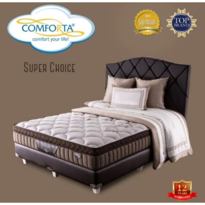 comforta super choice 160 x 200 fullset spring bed 160x200 full set