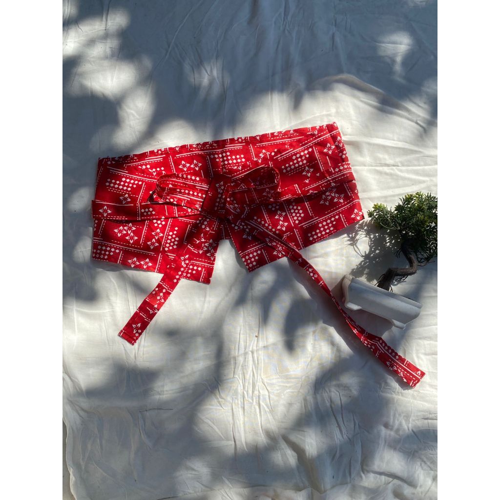 IKAT PINGGANG BATIK / OBI BELT KAIN / OBI BELT KEKINIAN