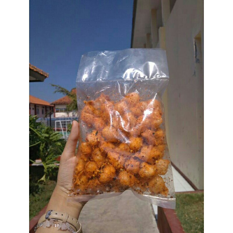 

Siomay kering pedas