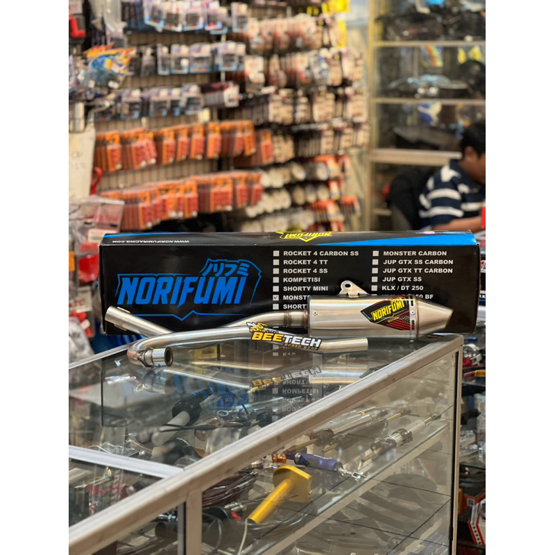 KNALPOT NORIFUMI MONSTER CRF 150 ORIGINAL NORIFUMI