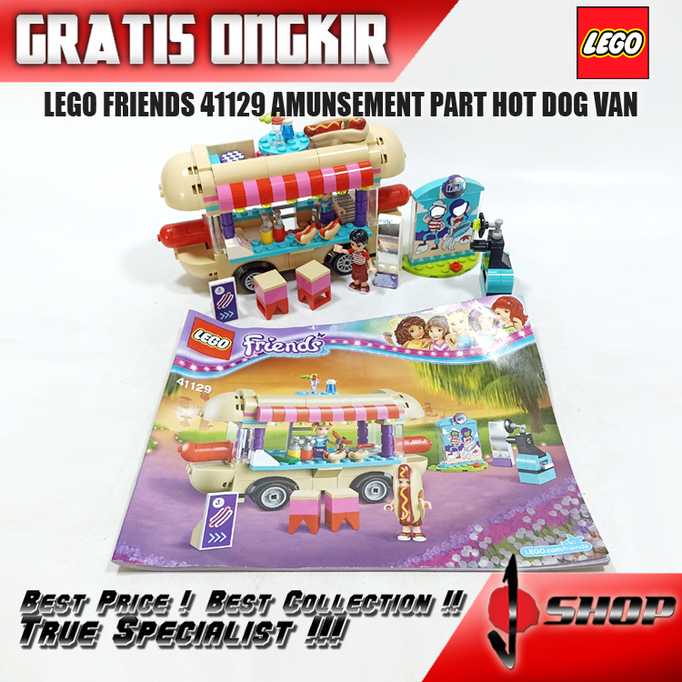 LEGO FRIENDS 41129 AMUNSEMENT PART HOT DOG VAN LEGO13