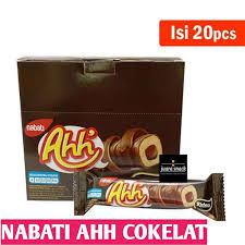 

NABATI,AHH,CHOCOLATOS,SIIP,ROLLS ALL VARIAN 1box isi 20X4G