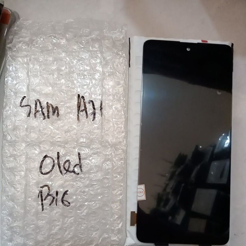 Lcd Samsung A71 Finger Oled Bigg