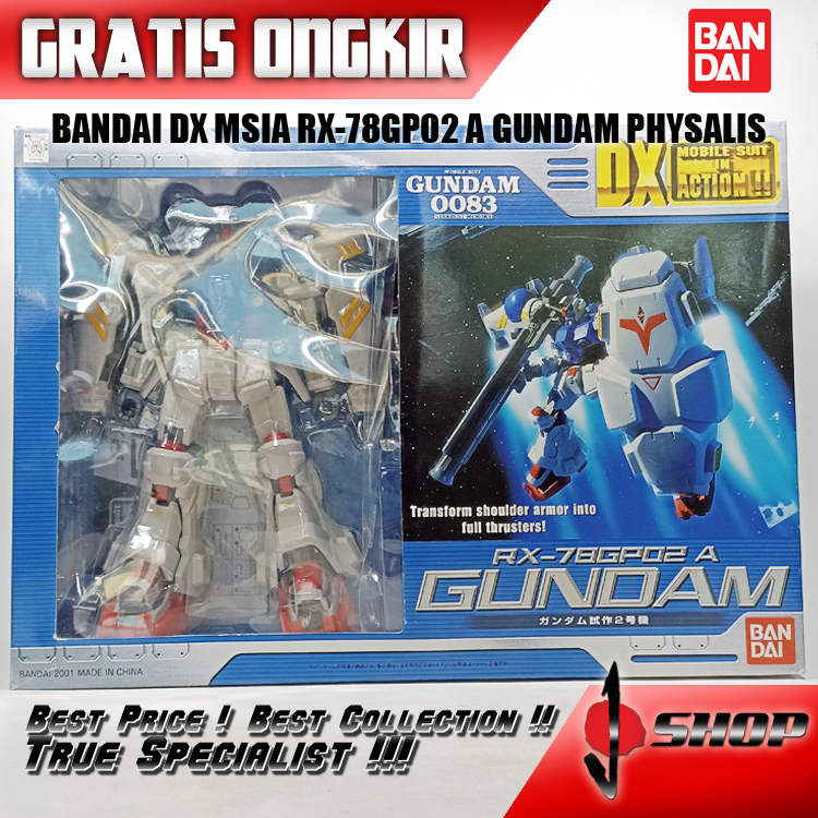 BANDAI MSIA DX RX-78GP02A GUNDAM PHYSALIS FGR419