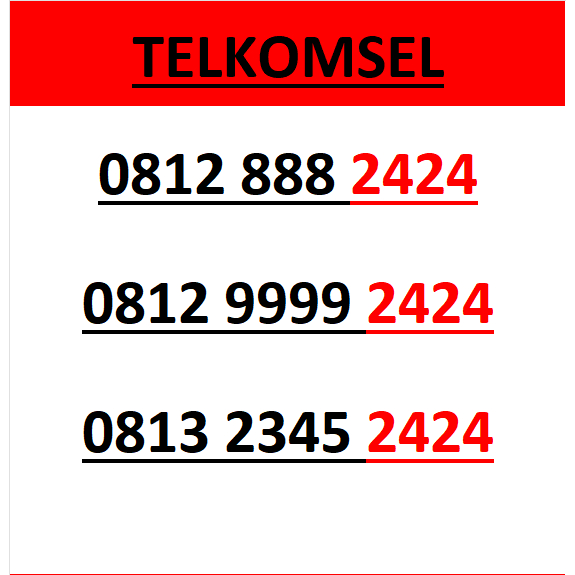 nomor cantik telkomsel simpati seri abab 2424 murah lengkap wn84 5000