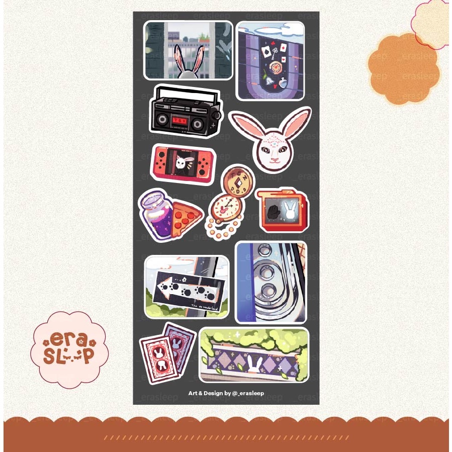 

STICKER SHEET THE BOYZ TBZ