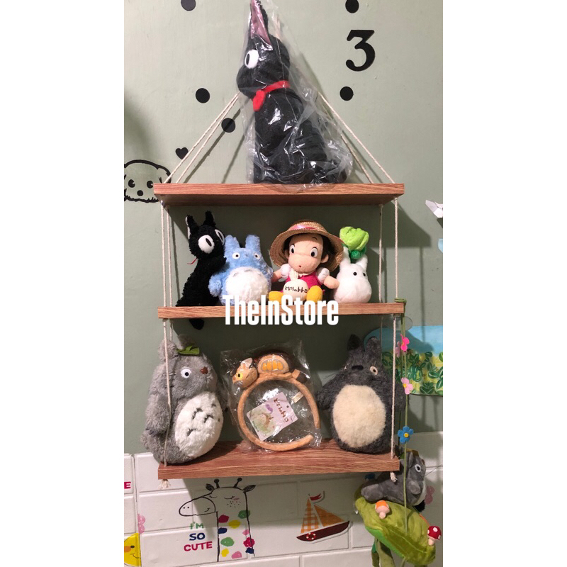 Boneka Ghibli Totoro, Jiji, Catbus
