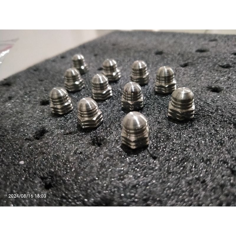 Mur topi stainless mur topi 10/ M6 custom