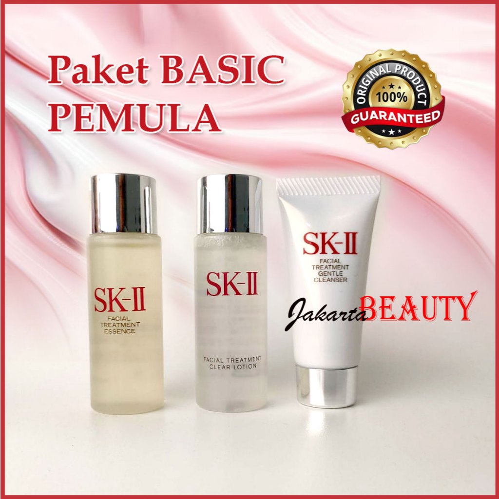 SK II SK-II Facial Treatment Paket perawatan wajah skincare pemula SK-II