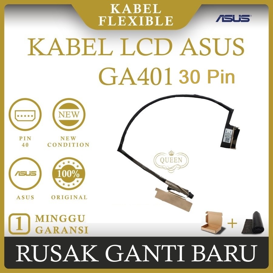 KABEL FLEXIBLE LCD LAPTOP ASUS ROG Zephyrus G14 GA401 (PIN30) Oroginal