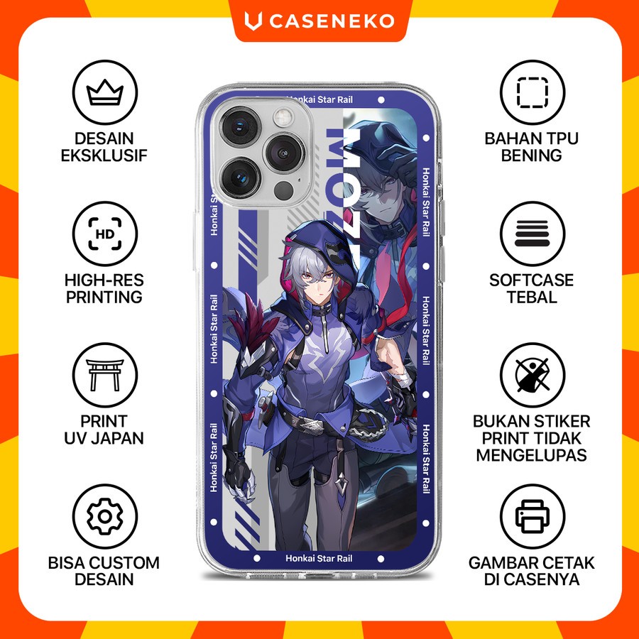 Custom Casing HP Moze Honkai Star Rail HSR Phone Case V1