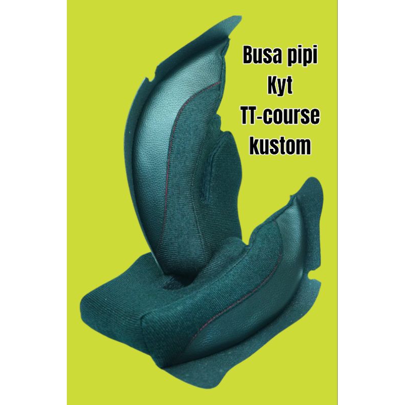busa kyt tt course ,cheek pad kyt tt course custom Size S M L XL XXL PNP semua size helm TT course