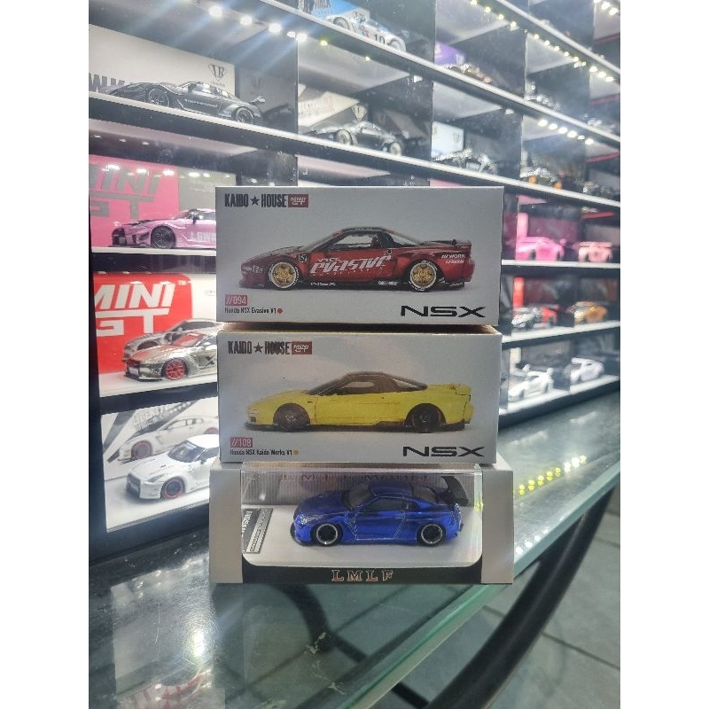 MINI GT NSX  & LMLF R35