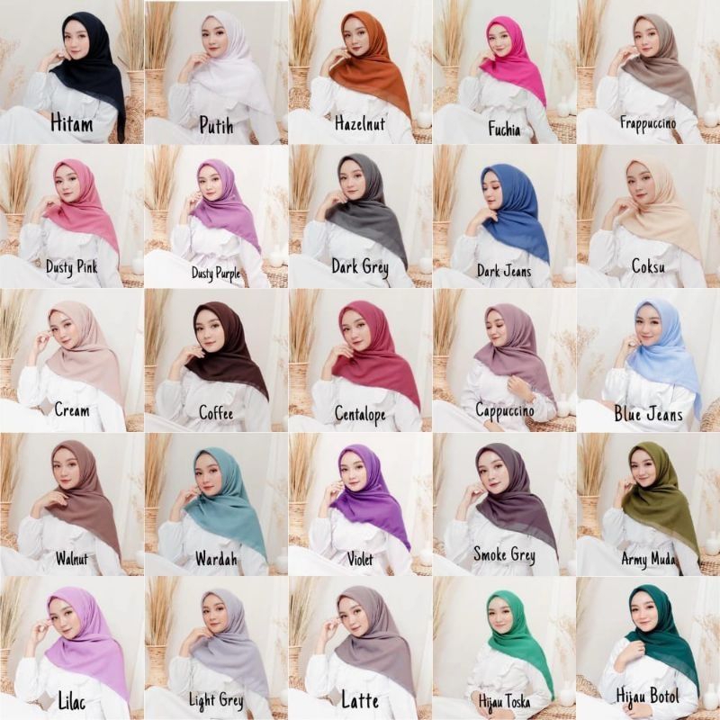 bella square jilbab segiempat jilbab bella square jilbab bella square anti letoy Bella square premiu