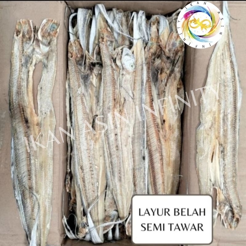 

Ikan Asin Layur Belah Semi Tawar (500 gram)