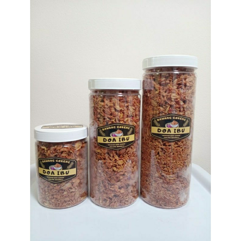 

Bawang Goreng Gurih Renyah Enak Mantap Do'a Ibu