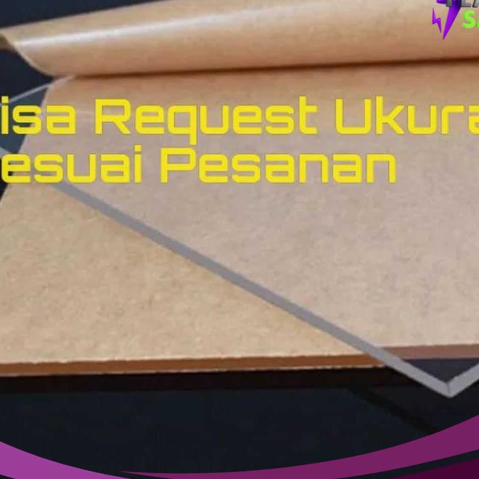 

PROMO GILAGILAAN Akrilik Lembaran 3mm 2x5cm Acrylic Sheet