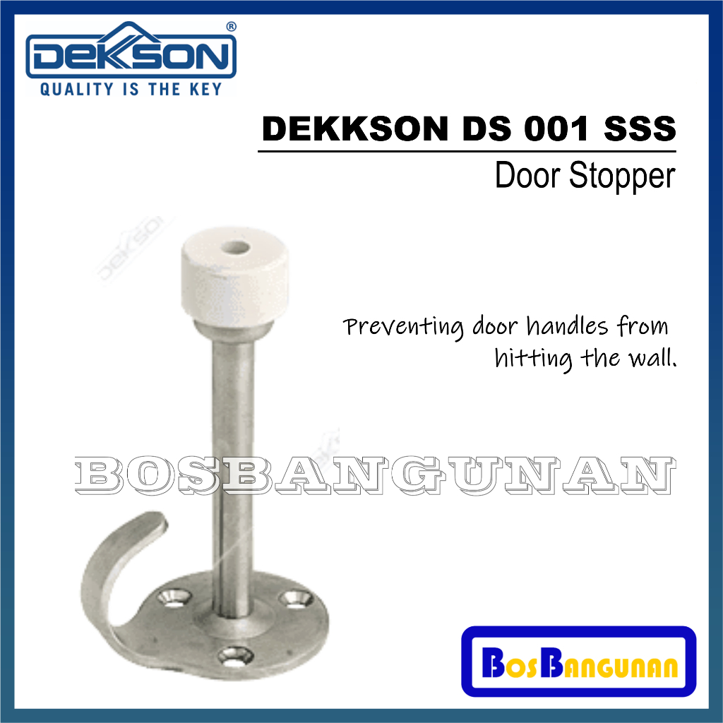 Door Stopper DEKKSON DS001 / Penahan Pintu DEKKSON DS 001 / Gantungan Kamar Mandi DEKKSON / DOOR STO