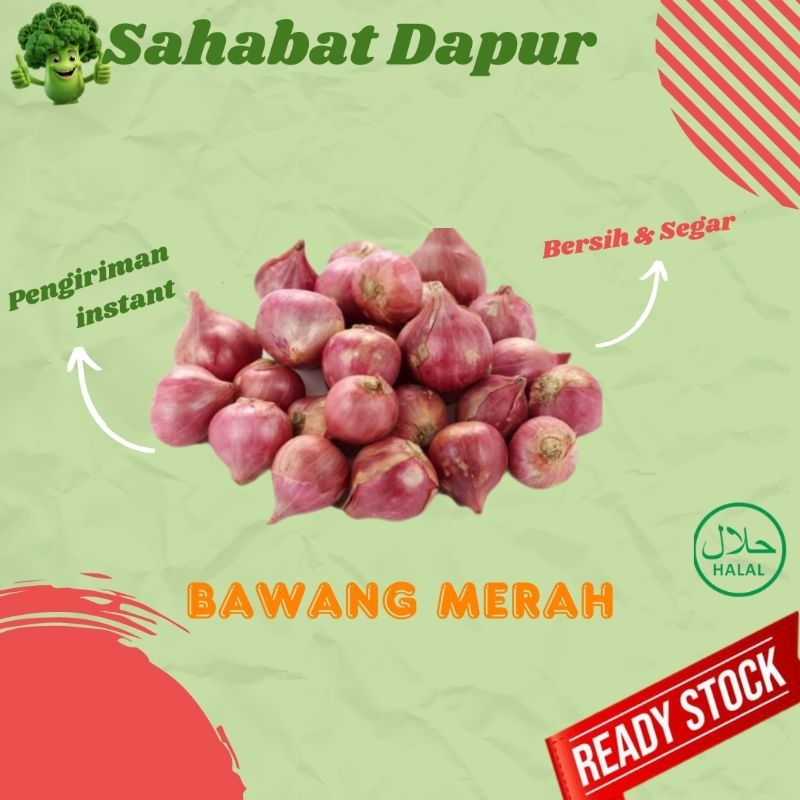 

Bawang merah - sayur segar - Sahabat Dapur Delivery