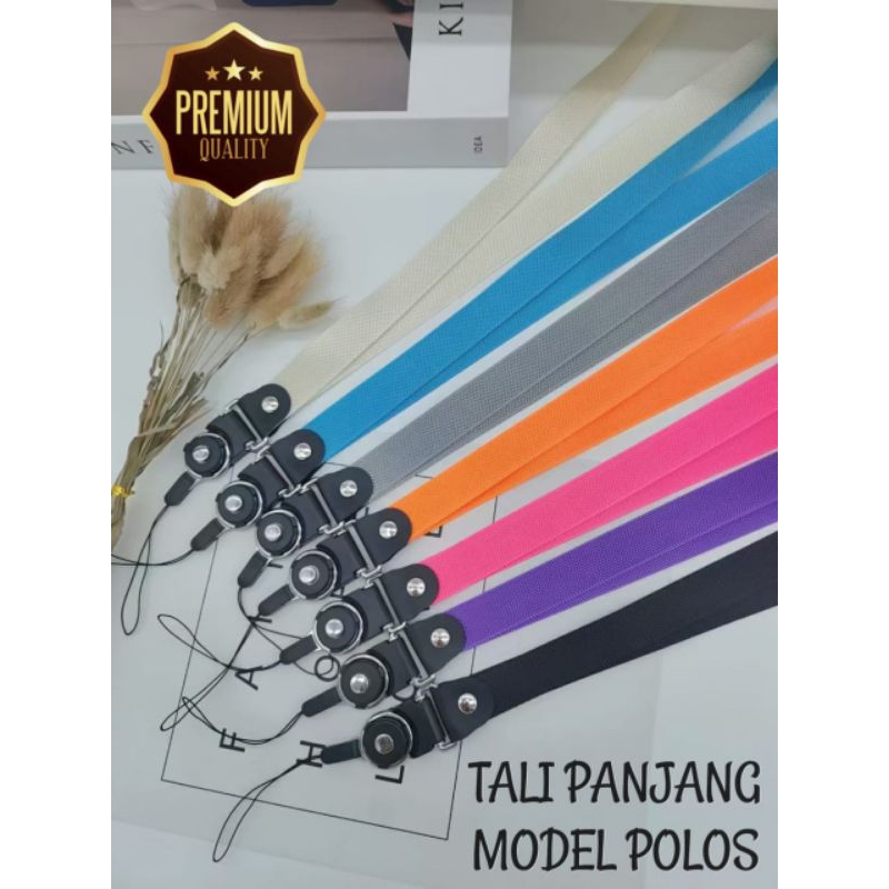 

TALI POLOS GANTUNGAN LANYARD KARTU NAMA ID CARD FLASDISK VAPE
