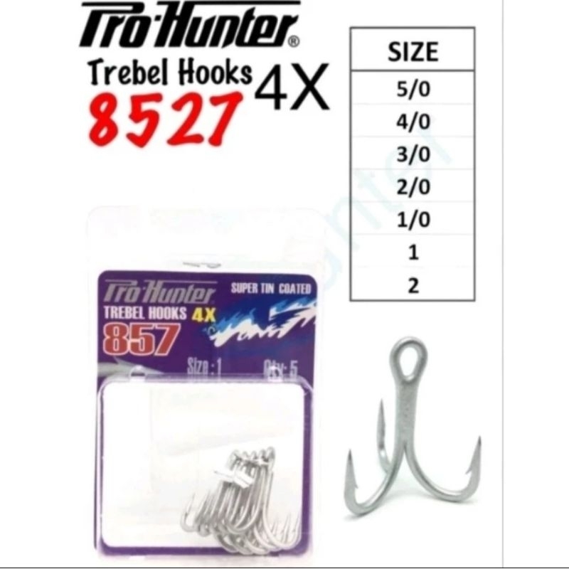 Kail Pancing Treble Hook VMC 8527