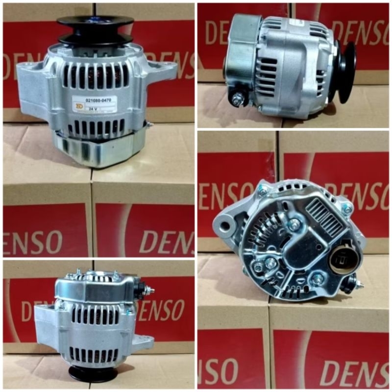 ALTERNATOR 24V DINAMO CAS RINO 115HT 021080-0470 DENSO ND DENSO ALTERNATOR