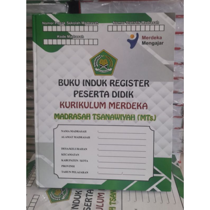 

BUKU INDUK REGISTER SISWA MADRASAH MTS KURIKULUM MERDEKA