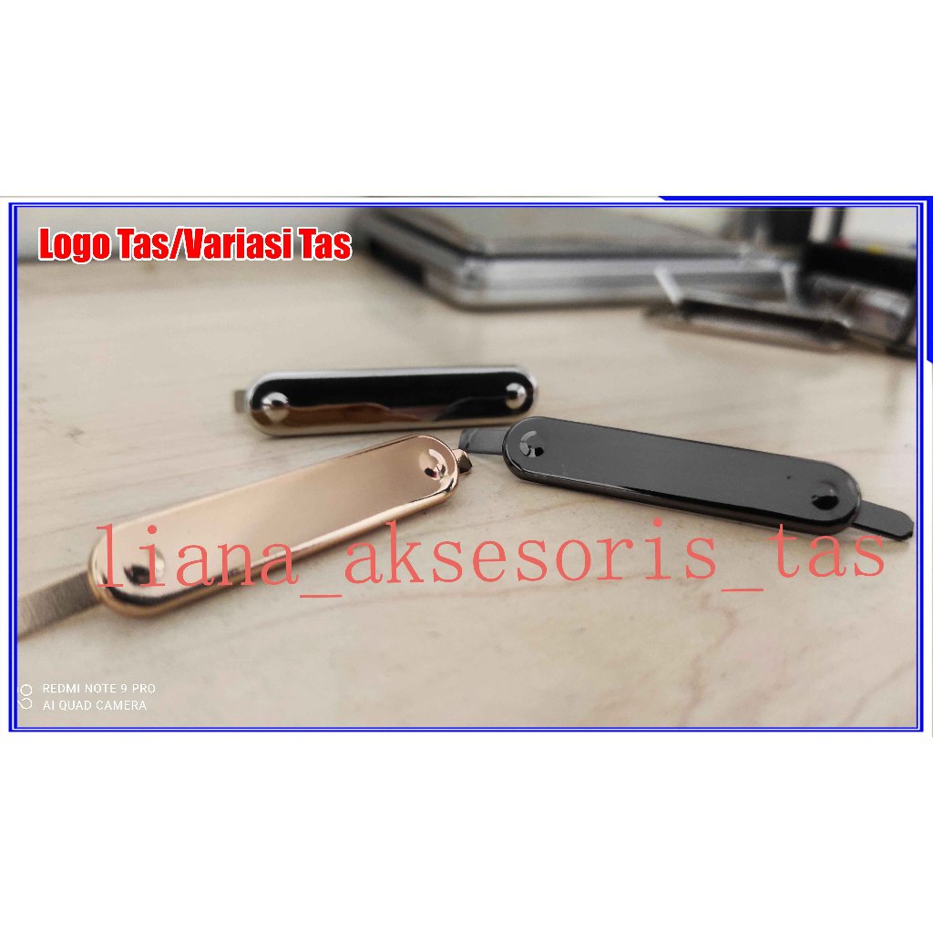 -ASESORIS TAS HIASAN TAS SELEMPANG - LOGO TAS - BROS TAS SELEMPANG WANITA - TAS RAJUT WANITA - LOGO 