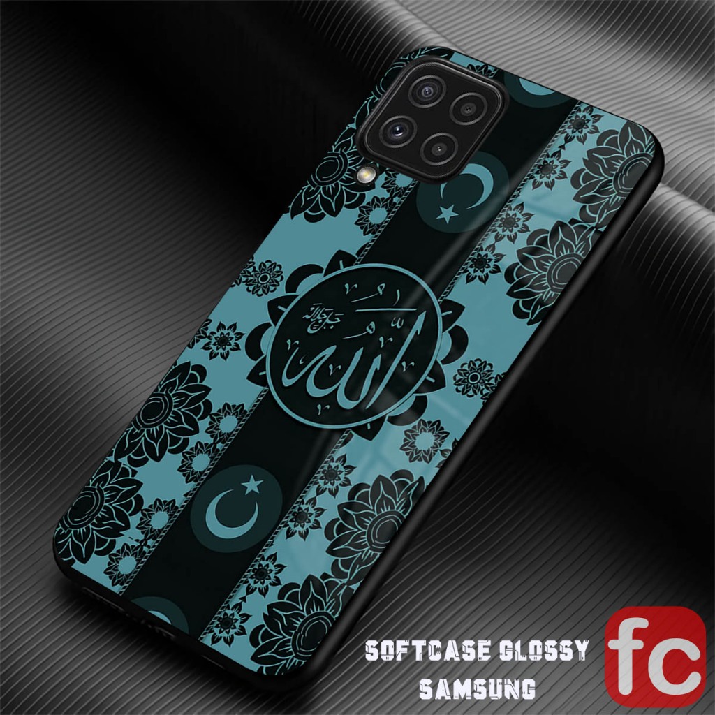 [FR81] Softcase Kaca Samsung M33 M53 A12 M12 A22 M22 M32 4G Case Silikon Mika Silicon Cover Kilau Ka