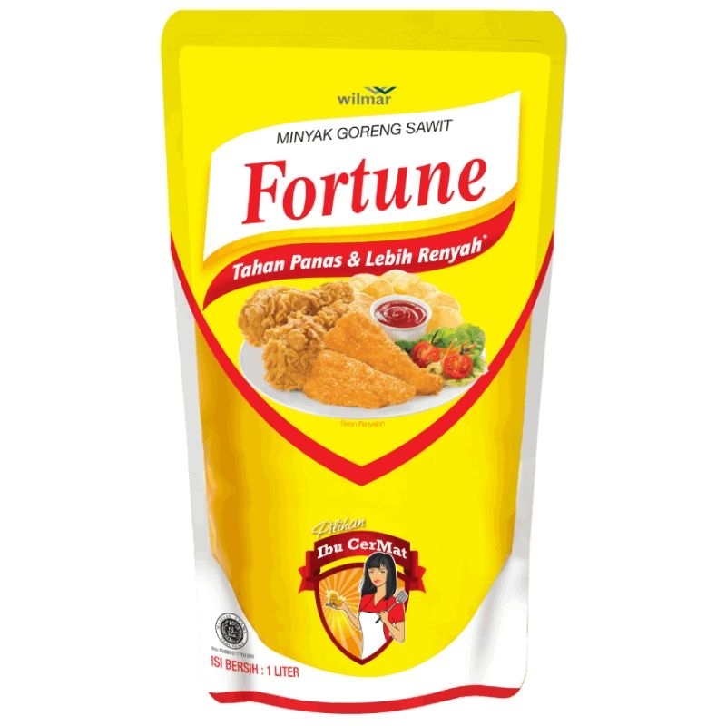 

Minyak Goreng Fortune 1 Liter