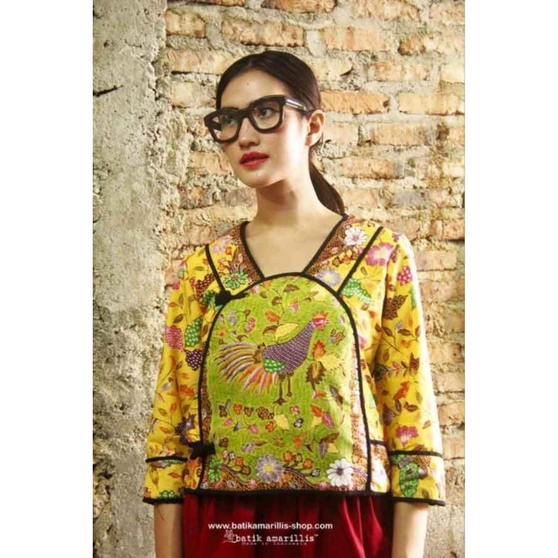 Atasan Batik tulis by Batik Amarillis