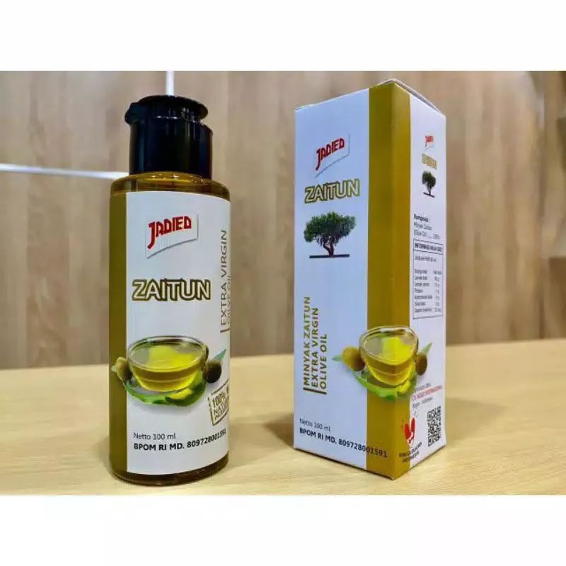 

ZAITUN JADIED 100ML EXTRA VIRGIN OLIVE OIL ASLI ORIGINAL