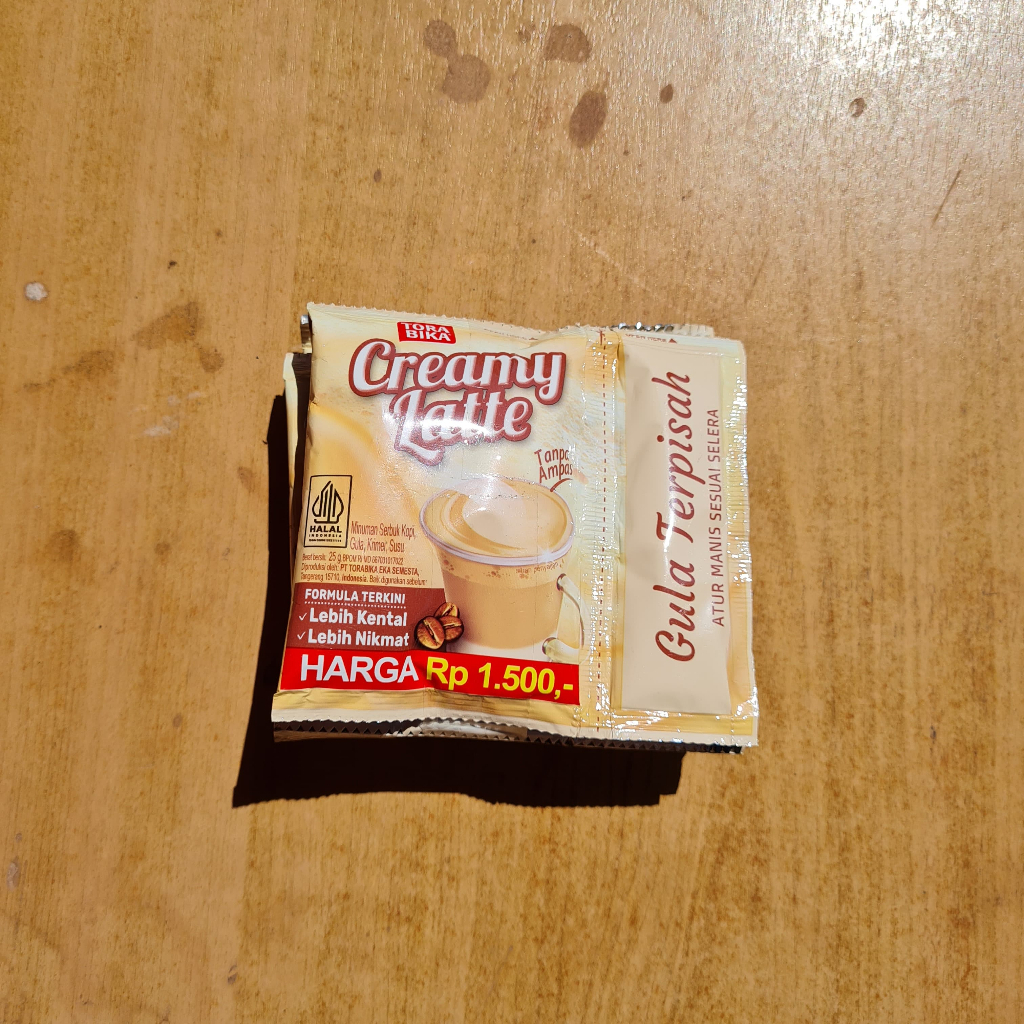 

TORA BIKA CREAMY LATTE ISI 10 PCS